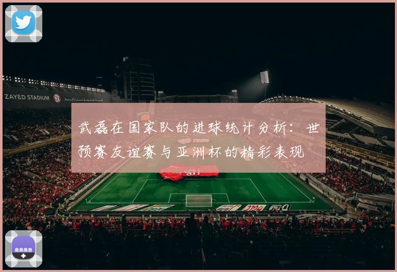 武磊在国家队的进球统计分析：世预赛友谊赛与亚洲杯的精彩表现